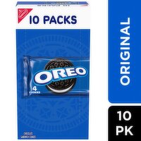 Nabisco Oreo Chocolate Sandwich Cookies, 1.59 oz, 10 count