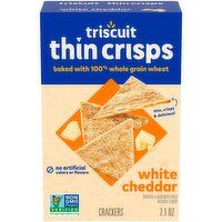 Triscuit Thin Crisps White Cheddar Crackers, 7.1 oz