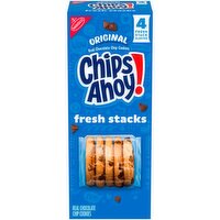 CHIPS AHOY! Fresh Stacks Chocolate Chip Cookies, Travel Snacks, 7.76 oz (4 Multi Snack Packs)