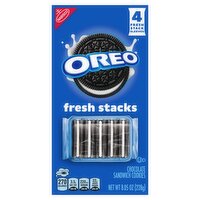 Nabisco Oreo Fresh Stacks Chocolate Sandwich Cookies, 4 count, 8.05 oz ...