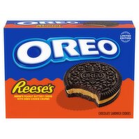 OREO REESE'S Peanut Buttery Creme Chocolate Sandwich Cookies