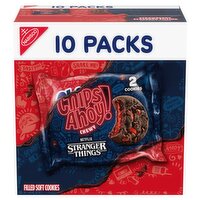 CHIPS AHOY! Stranger Things Chewy Chocolatey Strawberry-Flavored Filled Soft Cookies