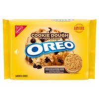 Nabisco Oreo Cookie Dough Flavor Creme Sandwich Cookies Limited Edition, 10.68 oz