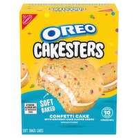 Nabisco Oreo Cakesters Confetti with Birthday Cake Flavor Creme Soft Snack Cakes, 2.02 oz, 5 count, 10.1 Ounce