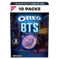 Oreo BTS Brown Sugar Pancake Flavor Creme Sandwich Cookies, 1.02 oz, 10 count