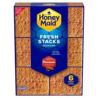Nabisco Honey Maid Cinnamon Fresh Stacks Grahams, 6 count, 12.2 oz