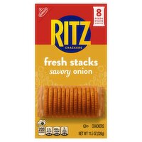 Nabisco Ritz Savory Onion Fresh Stacks Crackers, 8 count, 11.5 oz