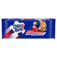 Nabisco Chips Ahoy! Crunchy Red, White & Blue Candy Blasts Cookies, 9.5 oz, 9.5 Ounce