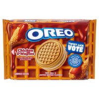 OREO Chicken and Waffles Sandwich Cookies, Limited Edition, 10.68 oz