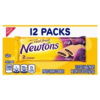 Nabisco Newtons Fig Fruit Chewy Cookies, 2 oz, 12 count