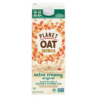 Planet Oat Extra Creamy Original Oatmilk, 52 fl oz, 52 Fluid ounce