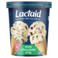 Lactaid Mint Chocolate Chip Lactose Free Ice Cream, 1 quart, 32 Ounce