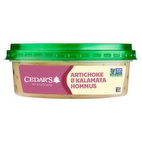 Cedar's Artichoke Kalamata Hommus, 8 oz
