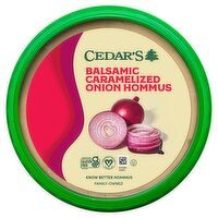 Cedar's Balsamic Caramelized Onion Hommus, 16 oz