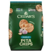 Cedar's Garlic Pita Chips, 6 oz