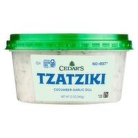 Cedar's Cucumber Garlic Dill Tzatziki, 12 oz, 12 Ounce