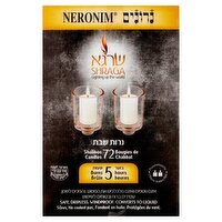 Shraga Neronim Shabbos Candles, 72 count, 34 oz