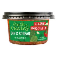 Fresh Cravings Classic Bruschetta Dip & Spread, 12 oz