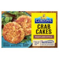 Gorton's Maryland Style Crab Cakes, 2 count, 6 oz, 6 Ounce