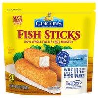 Gorton's Breaded Fish Sticks, 20 count, 19 oz, 19 Ounce