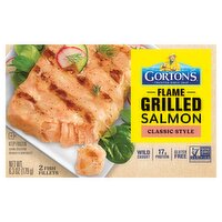 Gorton's Classic Style Flame Grilled Salmon Fish Fillets, 2 count, 6.3 oz