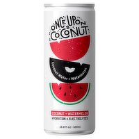 Once Upon a Coconut Premium Coconut Water + Watermelon, 10.8 fl oz