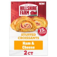 Hillshire Farm Ham & Cheese Stuffed Croissants, 4 oz, 2 count