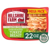 Hillshire Farm Ultra Thin Oven Roasted Turkey Breast Mega Pack, 11 oz, 2 count