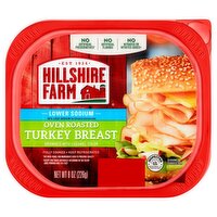 Hillshire Farm Lower Sodium Oven Roasted Turkey Breast, 8 oz, 8 Ounce