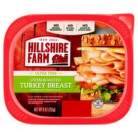 Hillshire Farm Ultra Thin Oven Roasted Turkey Breast, 9 oz, 9 Ounce