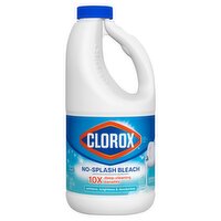 Clorox Clean Linen Scented Splash-Less Bleach, 1.25 qt