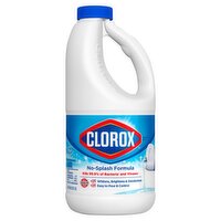 Clorox Splash-Less Bleach, 1.25 qt, 40 Fluid ounce