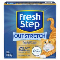 Fresh Step Outstretch Long Lasting Clumping Litter, 19 lb, 19 Pound