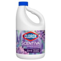 Clorox Scentiva Lavender & Jasmine 3-in-1 Scented Bleach, 2.53 qt