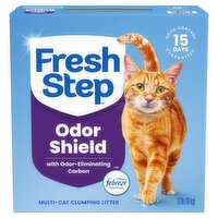 Fresh Step Odor Shield Multi-Cat Clumping Litter, 22 lb