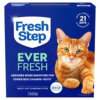 Fresh Step Ever Fresh Multi-Cat Clumping Litter with Febreze Freshness, 21 lb