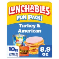 Lunchables Turkey and American Cracker Stackers, 2.9 oz
