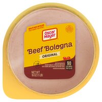 Oscar Mayer Original Beef Bologna, 16 oz, 16 Ounce