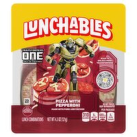 Lunchables Transformers One Pizza with Pepperoni, 4.3 oz, 4.3 Ounce