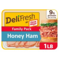 Oscar Mayer Deli Fresh Honey Uncured Ham Family Pack, 16 oz
