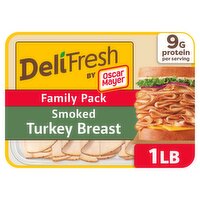 Oscar Mayer Deli Fresh Smoked Turkey Breast Family Pack, 16 oz