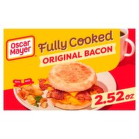 Oscar Mayer Fully Cooked Original Bacon, 2.52 oz