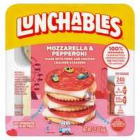 Lunchables Mozzarella and Pepperoni Cracker Stackers, 2.25 oz