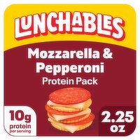 Lunchables Mozzarella and Pepperoni Cracker Stackers, 2.25 oz