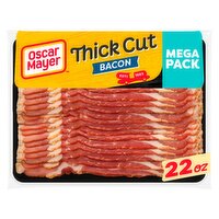 Oscar Mayer Naturally Hardwood Smoked Thick Cut Bacon Mega Расk, 22 oz