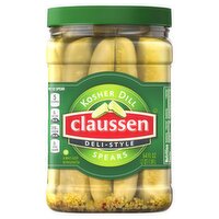 Claussen Deli-Style Kosher Dill Spears, 64 fl oz