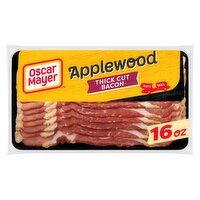Oscar Mayer Naturally Hardwood Smoked Applewood Thick Cut Bacon, 16 oz