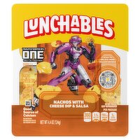 Lunchables Nachos with Cheese Dip and Salsa, 4.4 oz, 4.4 Ounce