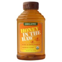 Honey In The Raw Organic Raw & Unfiltered Premium Honey, 14 oz