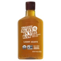 Agave In The Raw Organic Light Raw Agave Nectar, 18.5 oz